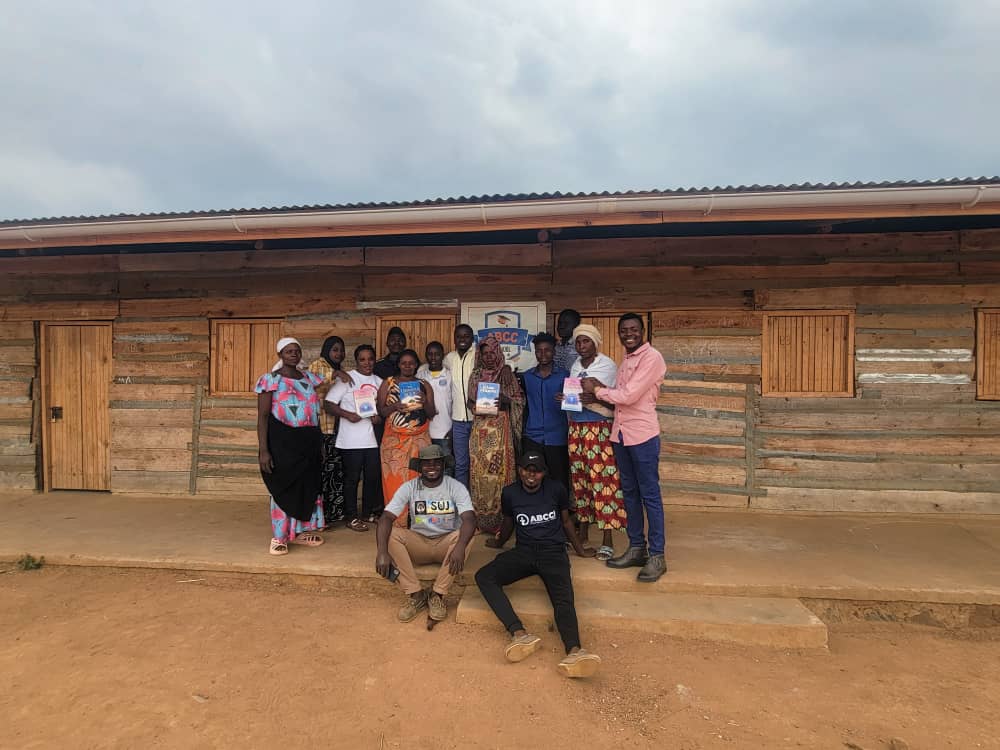 Community planting trees
